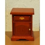 DF1209 Yöpöytä, vaalea mahonki