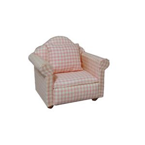 armchair, pink