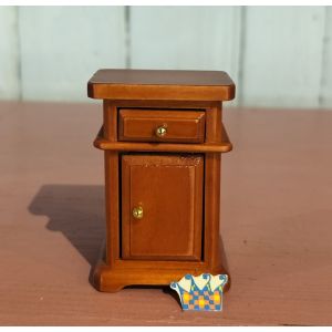 Night table, mahogany
