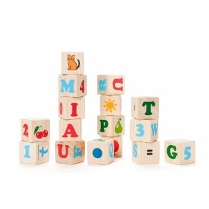 letter and number blocks